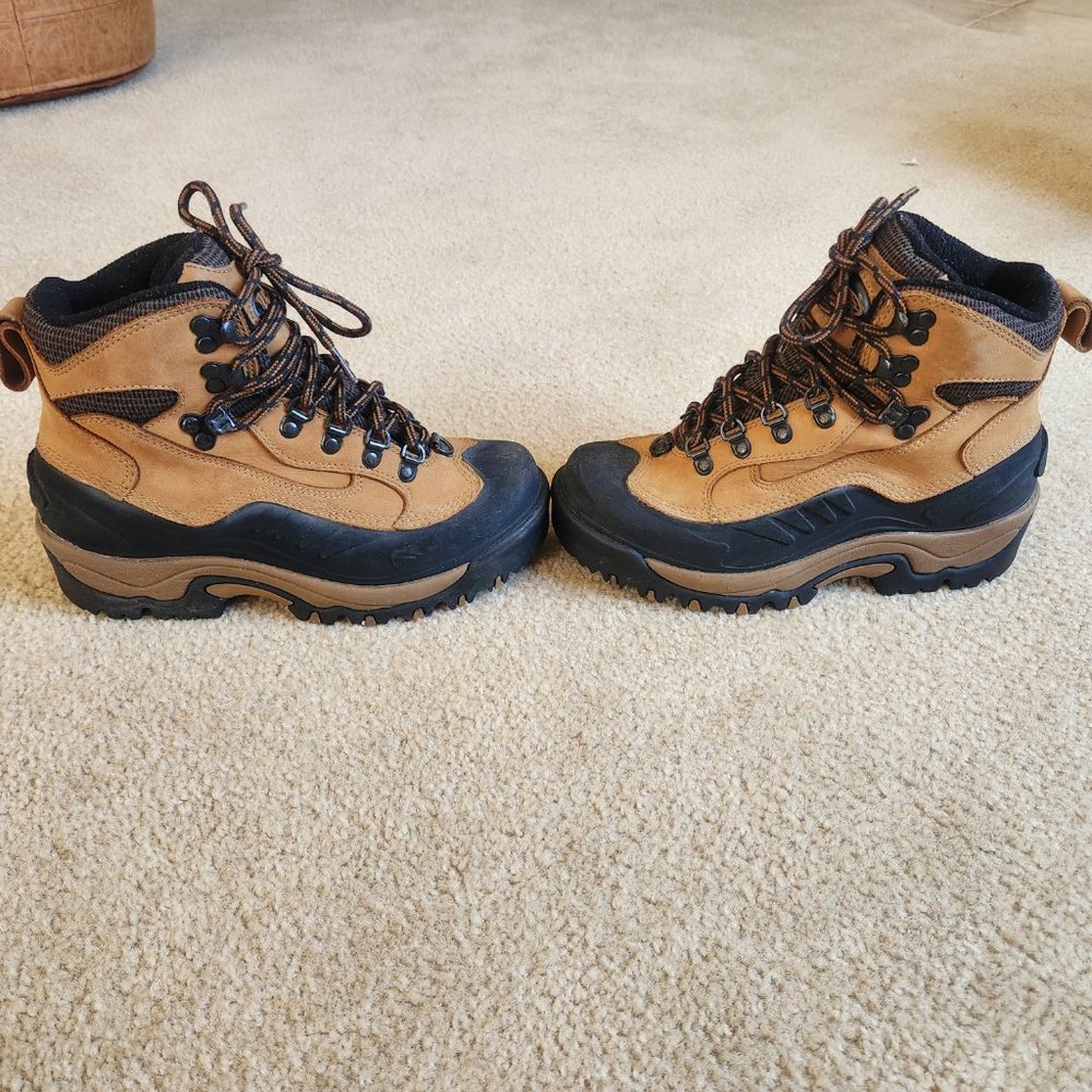 Vasque Arctic Brown Insulated Hiking Leather Snow Boots Winter - Picture 8 of 10